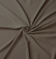 Medina Silk Abaya Fabric, Dress Fabric  ~ Soft, Breathable and Opaque  ~ MINK